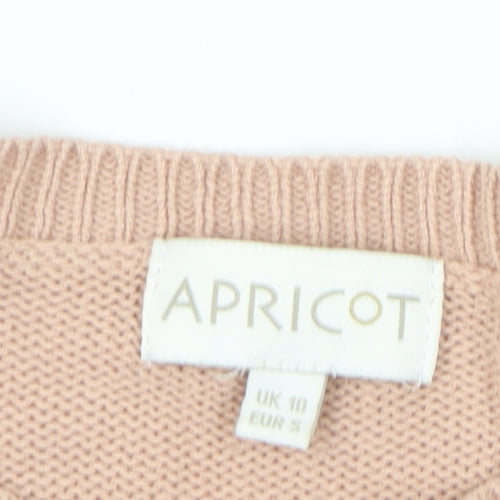 Apricot Women's Beige Pullover Jumper Size 10