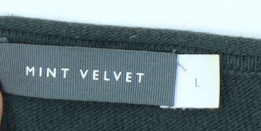 Mint Velvet Women's Grey Studded Jumper L