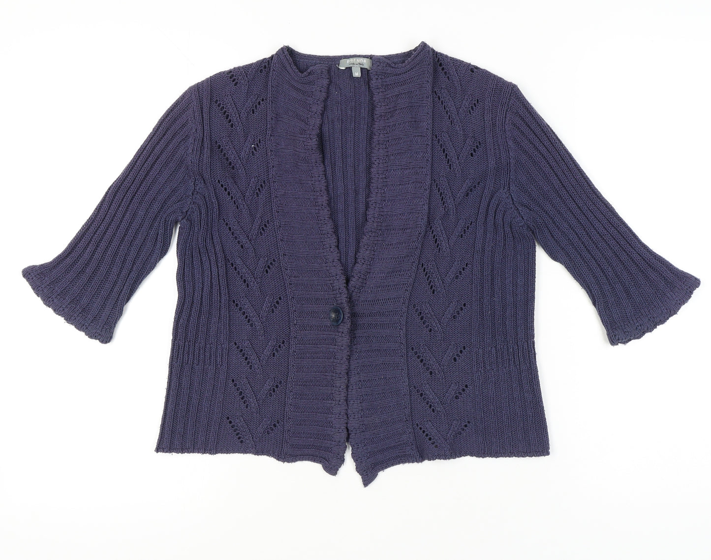 Per Una Women's Purple Cardigan Size M