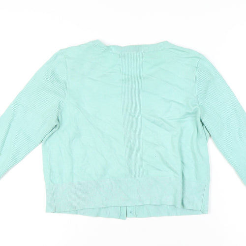 Principles Women's Green Cardigan, Size 16, 3/4 Sleeve