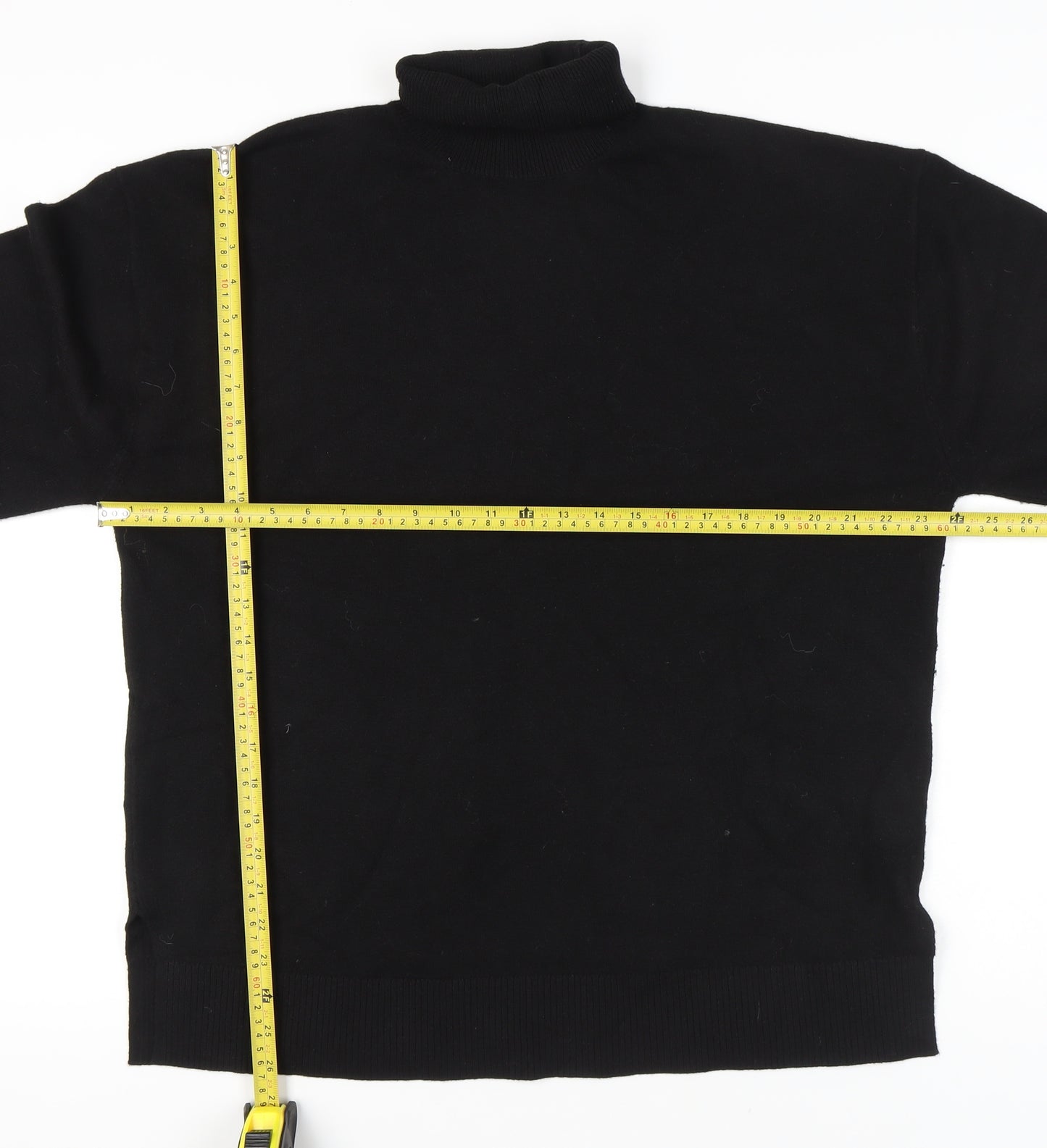Marks and Spencer Women's Black Roll Neck Jumper