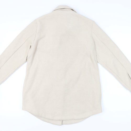 F&F Women's Beige Mid-Length Jacket, Size S, Casual