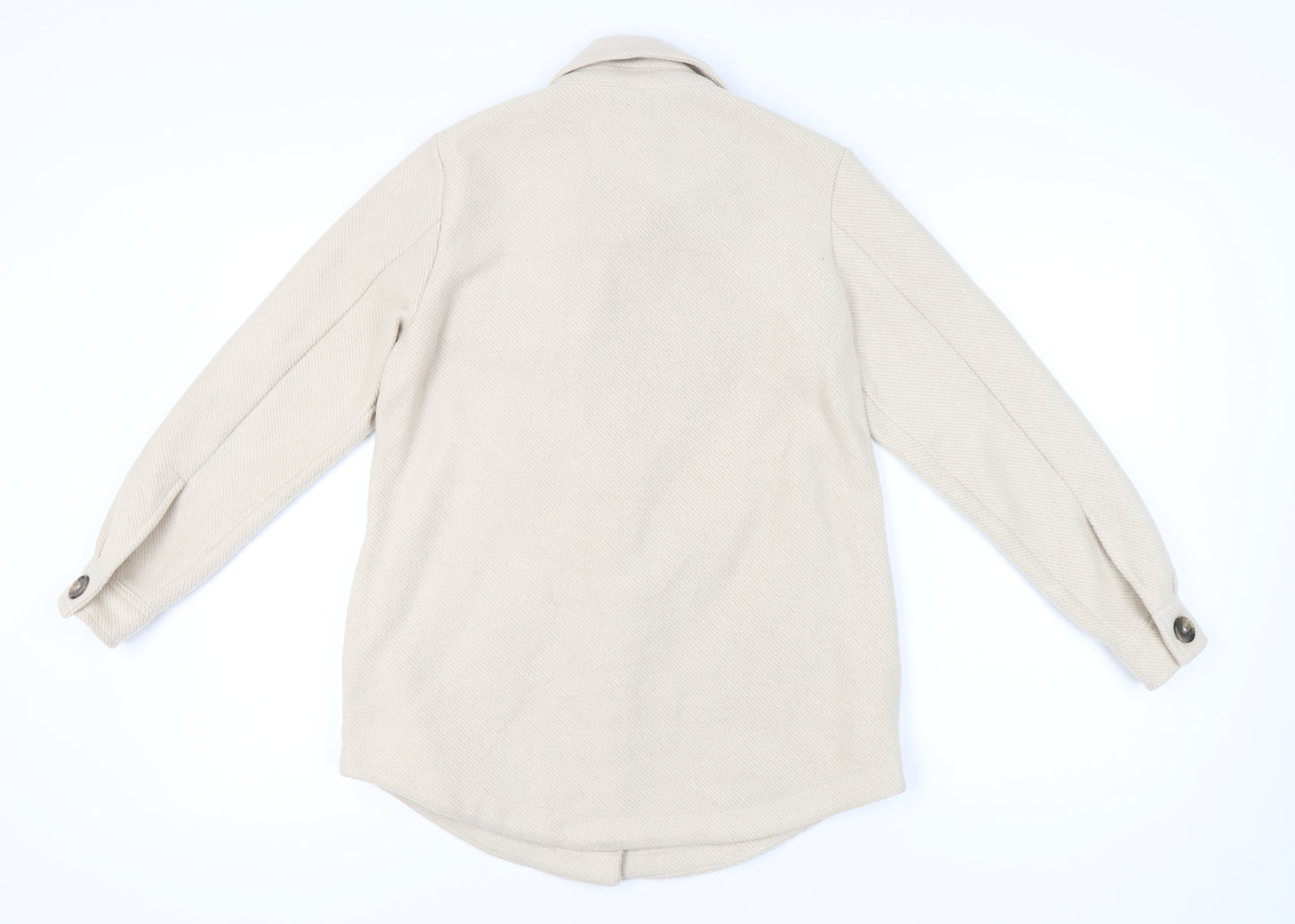 F&F Women's Beige Mid-Length Jacket, Size S, Casual