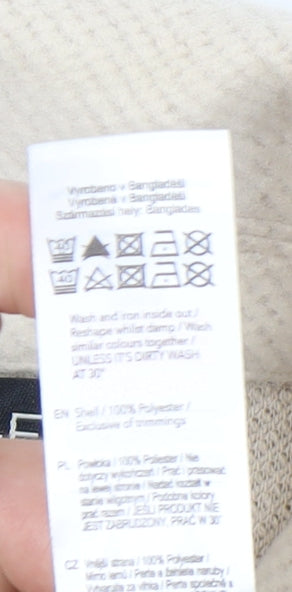 F&F Women's Beige Mid-Length Jacket, Size S, Casual