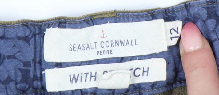 Seasalt Cornwall Petite Stretch Trousers 12 Brown