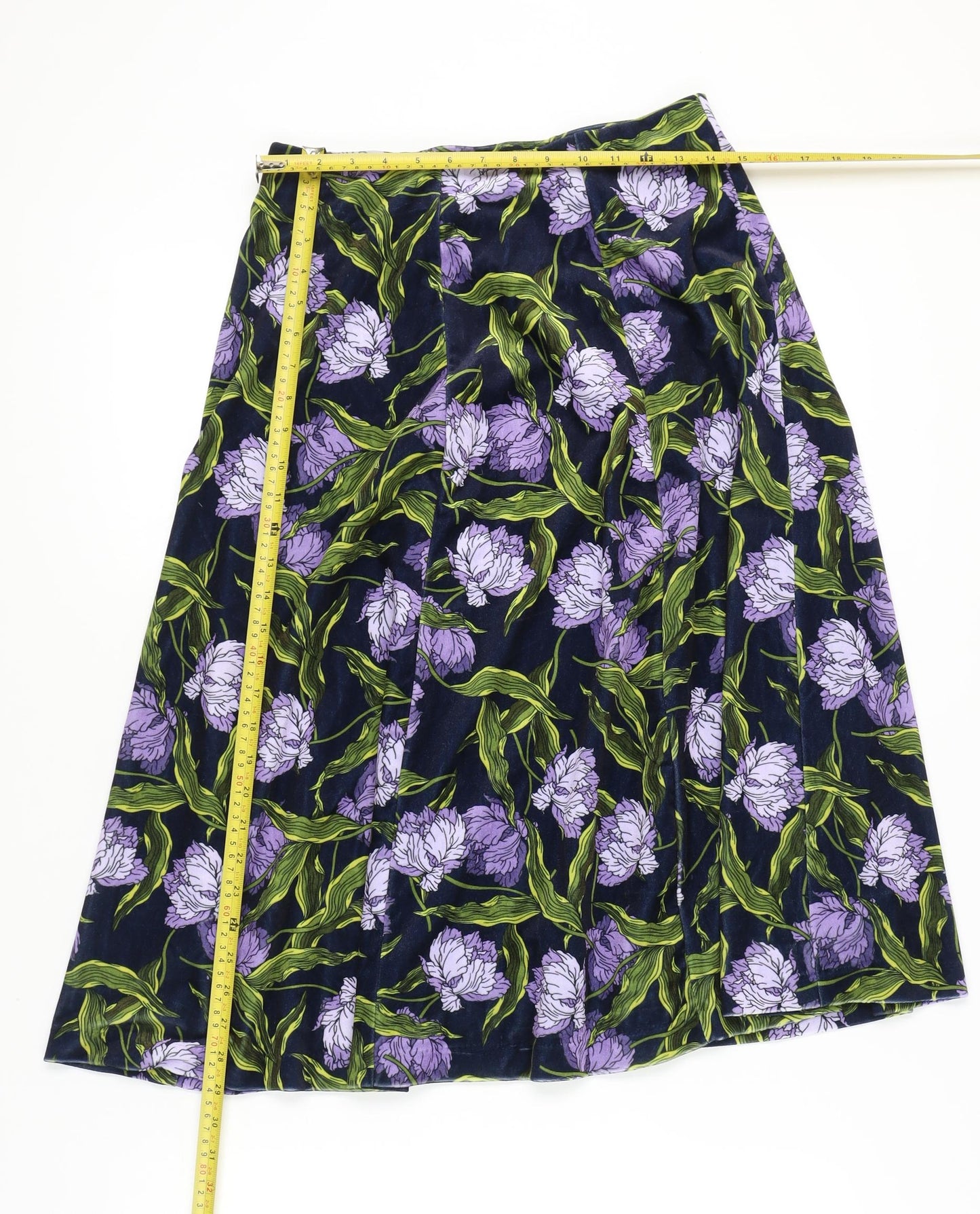 Marks and Spencer Women's Floral A-Line Long Skirt Size 10