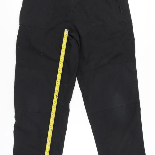 Mountain Warehouse Black Cargo Trousers Men Size 36