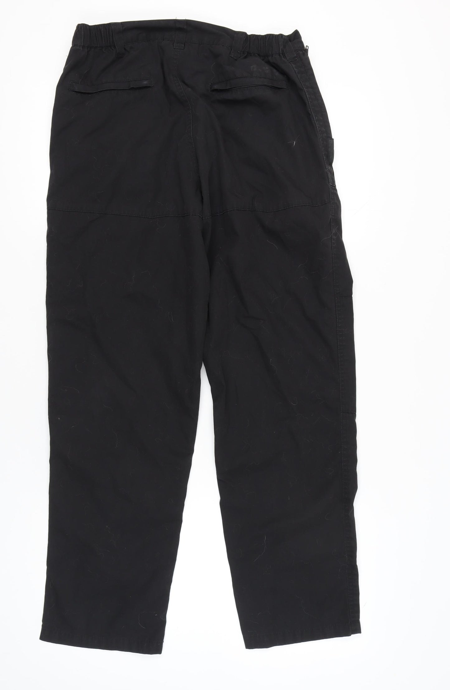 Mountain Warehouse Black Cargo Trousers Men Size 36