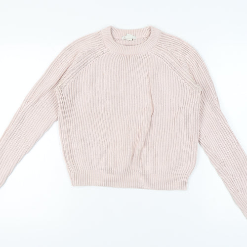 H&M Women’s Pink Pullover Jumper, Size 12