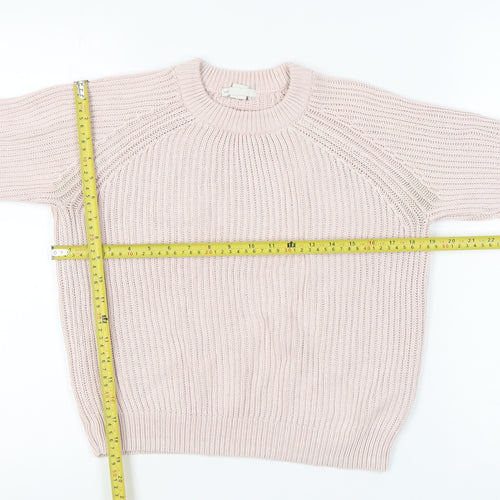 H&M Women’s Pink Pullover Jumper, Size 12