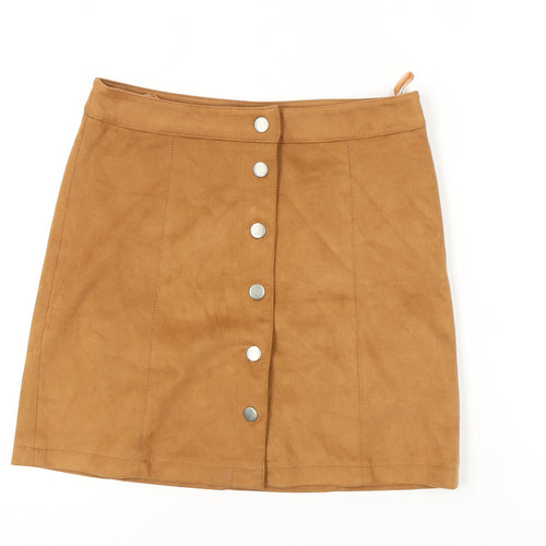 Dorothy Perkins Women’s Brown 8 Pencil Skirt