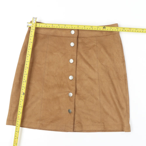 Dorothy Perkins Women’s Brown 8 Pencil Skirt