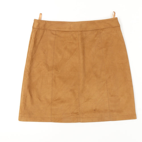 Dorothy Perkins Women’s Brown 8 Pencil Skirt
