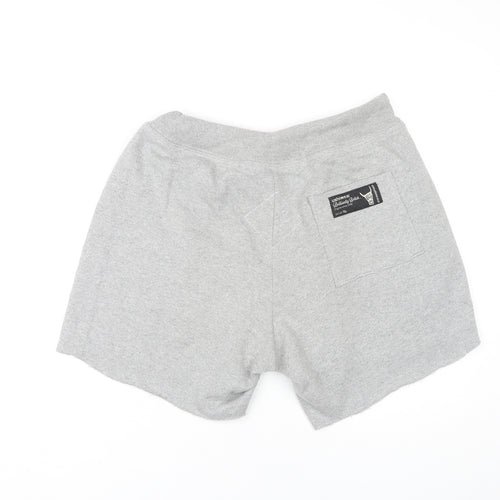 Ushi Men's Grey M Sweat Shorts - Comfy & Stylish