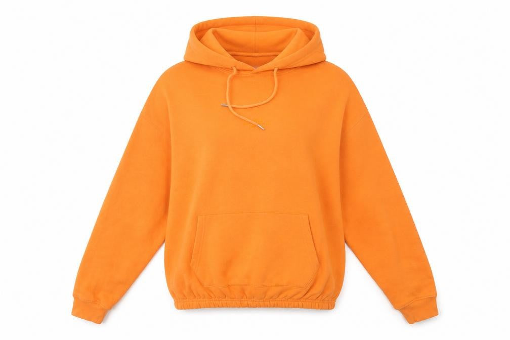 PRETTYLITTLETHING Orange Women's Medium Pullover Hoodie