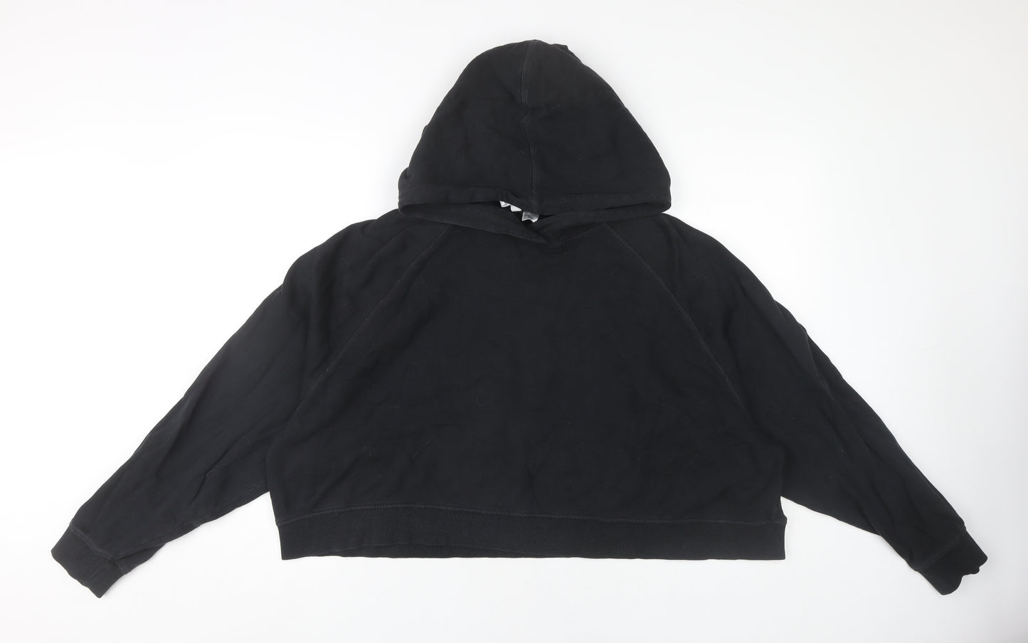 H&M Women's Black XL Pullover Hoodie, Casual & Comfy