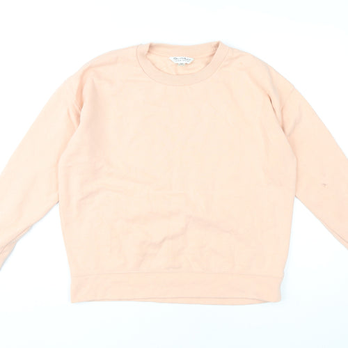 Miss Selfridge Beige Pullover Sweatshirt, Size S, Casual Wear