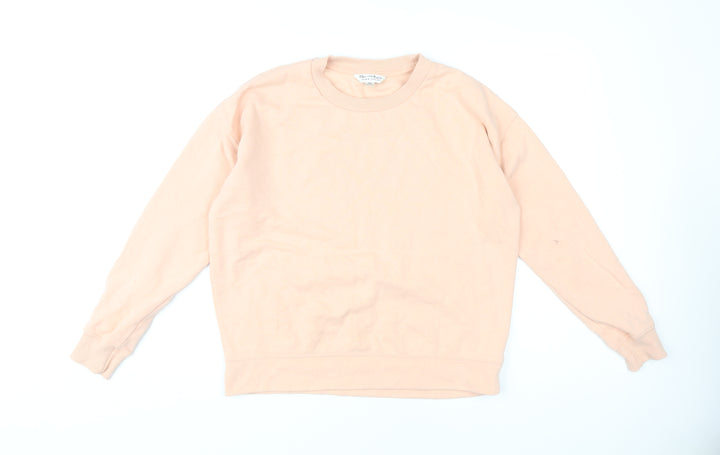 Miss Selfridge Beige Pullover Sweatshirt, Size S, Casual Wear