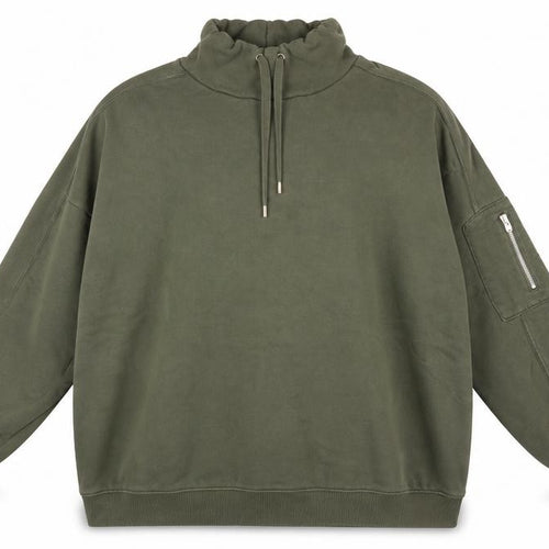 Next Unisex Adults Green XL Sweatshirt with Drawstring