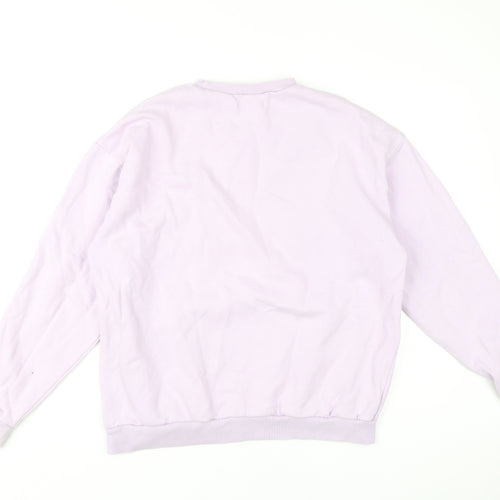 Local Heroes Women's Purple Crew Neck Sweatshirt M