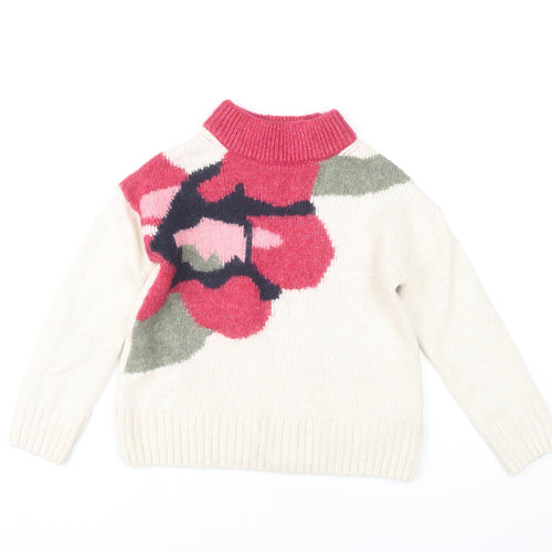 Marks and Spencer Women XS Multicoloured Floral Jumper