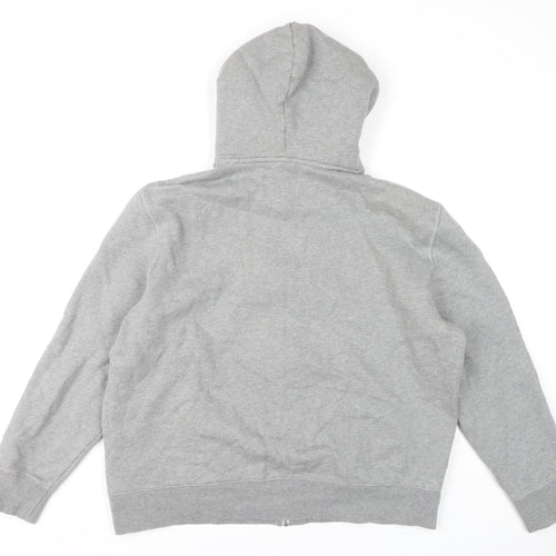 Marks and Spencer Men's Grey XL Full Zip Hoodie
