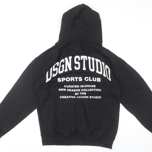 Boohoo Women's Black Pullover Hoodie XS