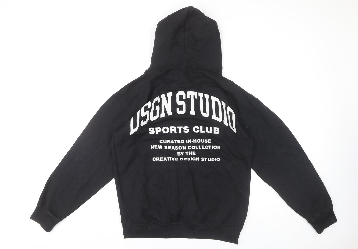 Boohoo Women's Black Pullover Hoodie XS