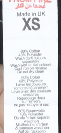 Boohoo Women's Black Pullover Hoodie XS