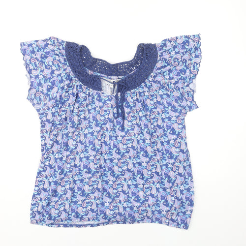 Peacocks Women's Multicoloured Paisley Top Size 14