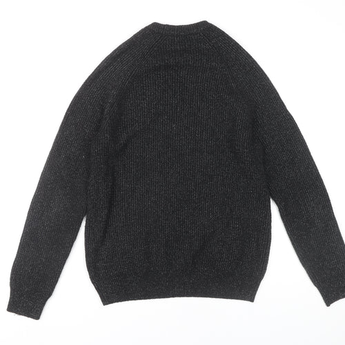 Marks and Spencer Men's Black Sweatshirt M