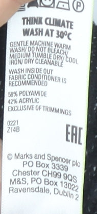 Marks and Spencer Men's Black Sweatshirt M