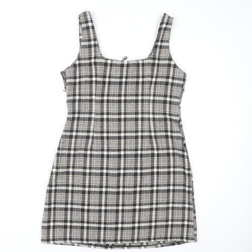 QED London Women's Multicoloured Pinafore Dress Size 12