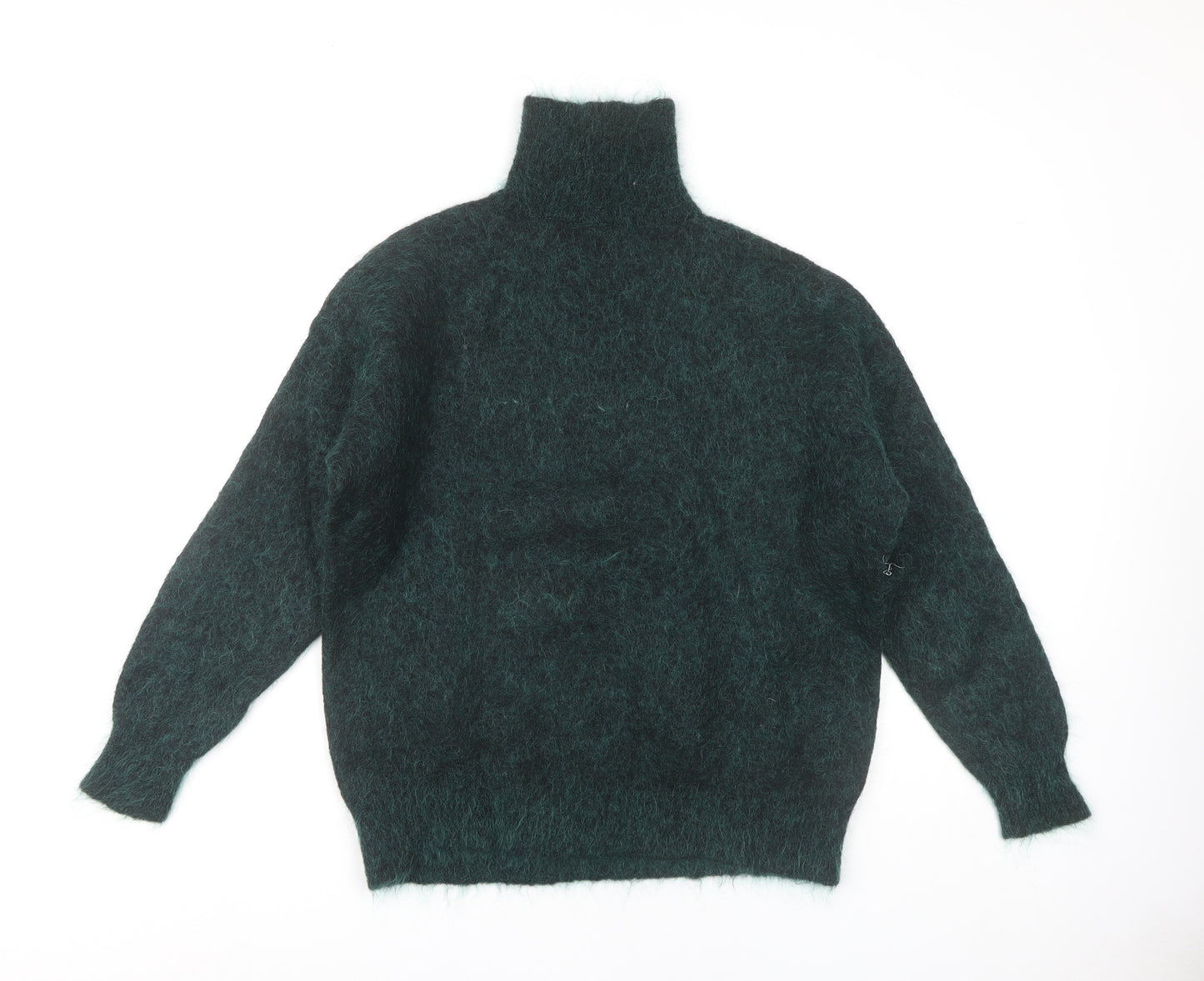 Weekday Women's XS Green Knit Pullover Jumper