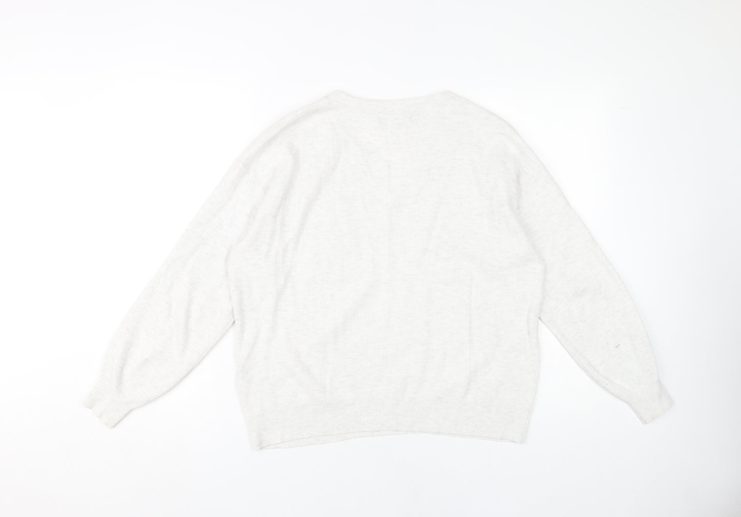 Marks and Spencer Women's Grey Pullover Jumper M