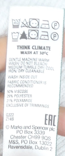 Marks and Spencer Women's Grey Pullover Jumper M