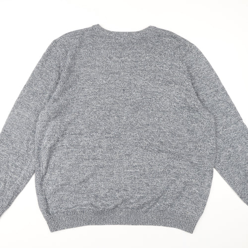 MAINE New England Men's Grey Pullover Sweater 2XL