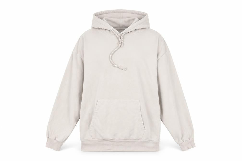 Pull&Bear Women's Beige Pullover Hoodie Size 14