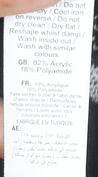 New Look Women's Black Check Pullover Jumper M