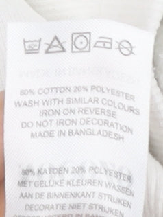 Nocozo Women's White Pullover Sweatshirt, Size L, Casual Style