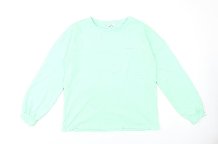 Next Green Women's Sweatshirt Size 14 - Casual Comfort