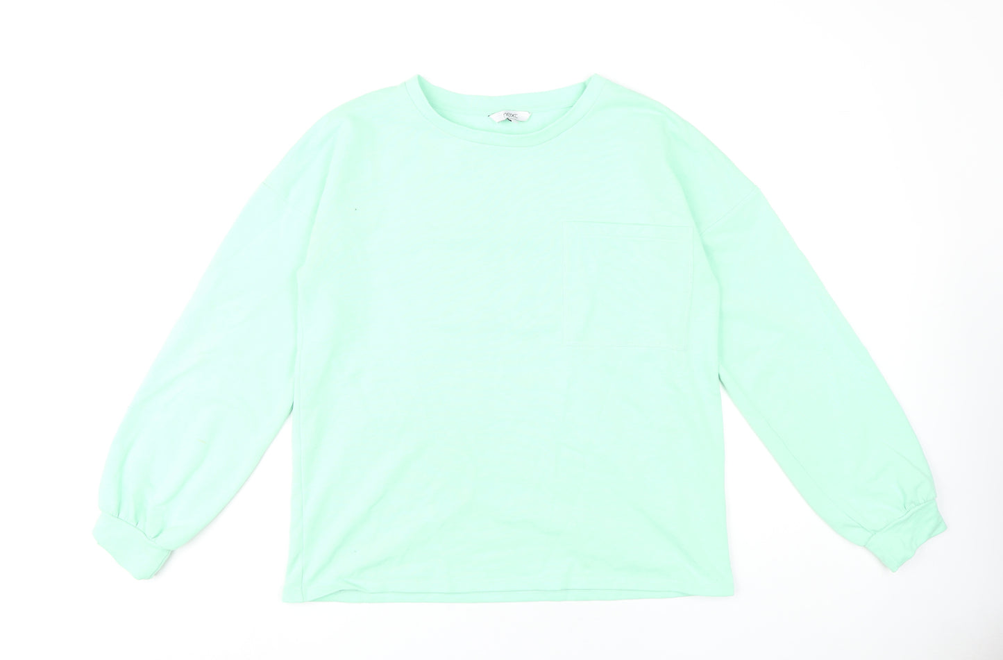 Next Green Women's Sweatshirt Size 14 - Casual Comfort