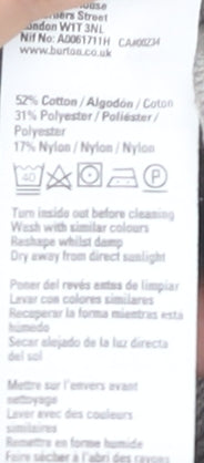 Burton Menswear Grey Pullover Jumper - Men's Medium