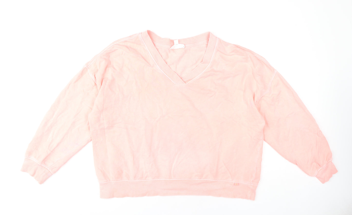 Marks and Spencer Women's Pink Pullover Sweatshirt M