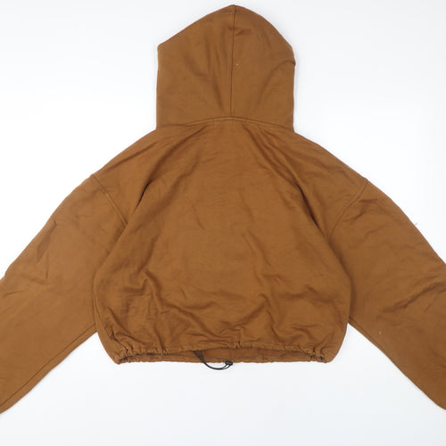 Carey Collective Brown Hoodie Women L Pullover Style