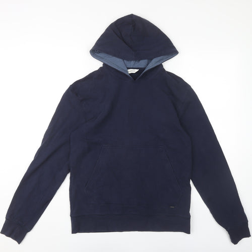 Marks and Spencer Women's Blue S Pullover Hoodie