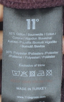 Eleven Degrees Boys Brown Pullover Hoodie 12-13 Years