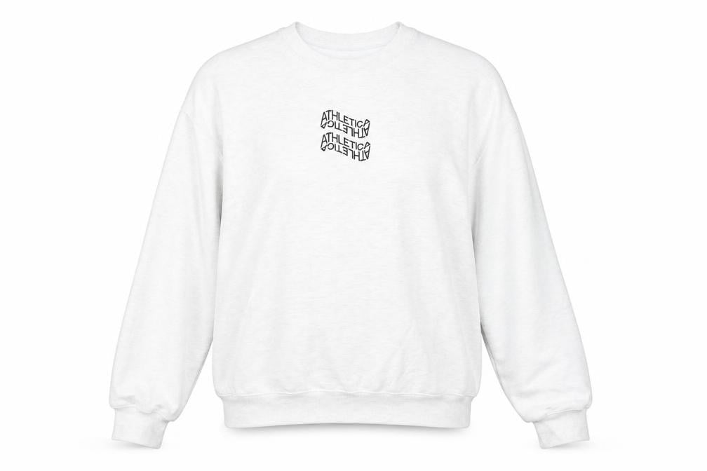 Nasty Gal Women's White Sweatshirt M Casual Long Sleeve