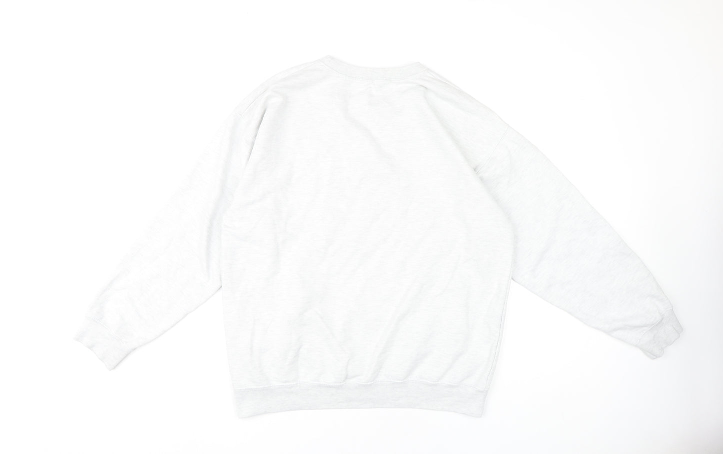 Nasty Gal Women's White Sweatshirt M Casual Long Sleeve