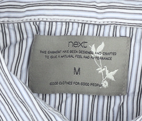 Next Men's Beige V-Neck Cotton Pullover Jumper M